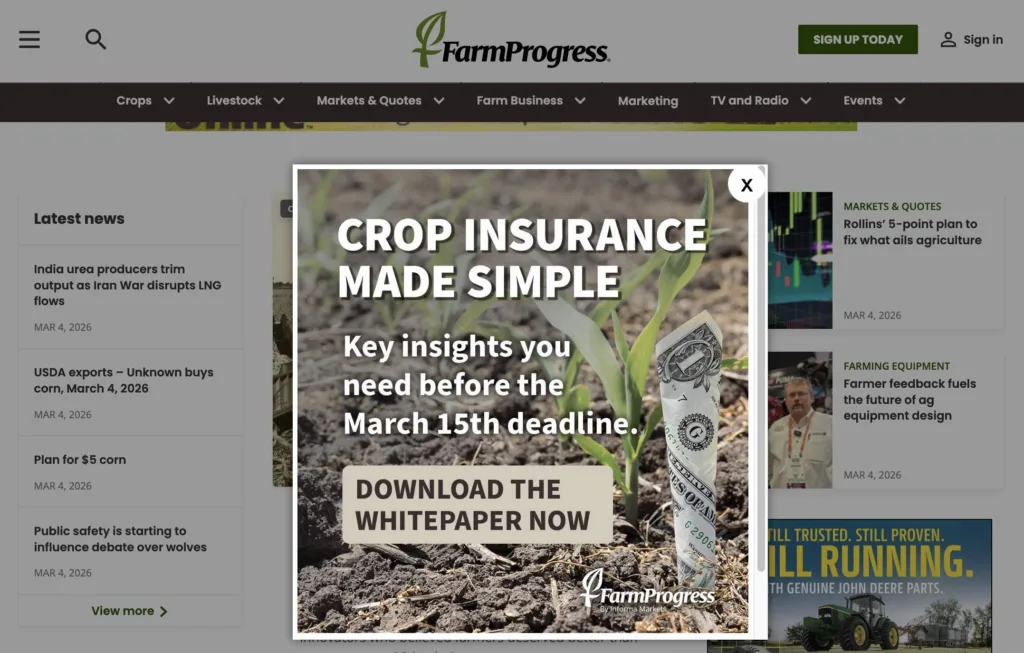 FP: Lead Gen campaign