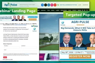 How Agri-Pulse Unified Audience Data to Drive Webinar Revenue