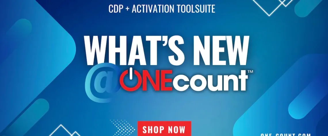 What's new at ONEcount